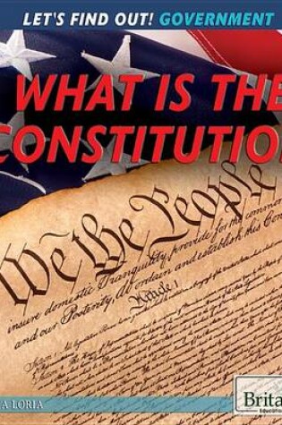 Cover of What Is the Constitution?