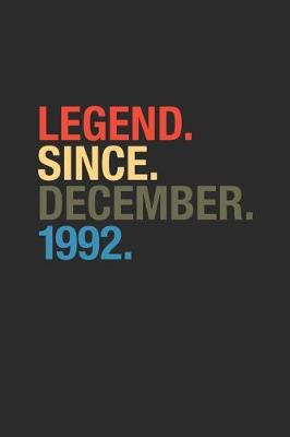 Book cover for Legend Since December 1992