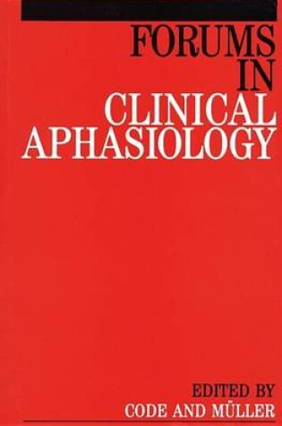 Cover of Forums in Clinical Aphasiology