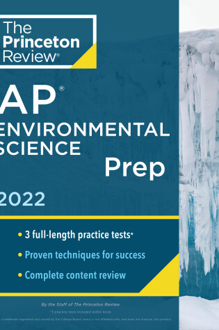 Cover of Princeton Review AP Environmental Science Prep, 2022