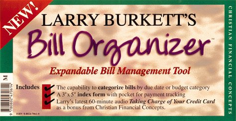 Book cover for Larry Burkett's Bill Organizer