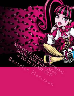 Book cover for Monster High Coloring Book