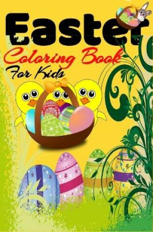 Cover of Easter Coloring Books For Kids