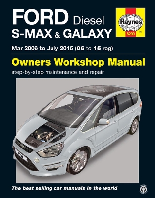 Book cover for Ford S-MAX & Galaxy Diesel (Mar 06 - July 15) Haynes Repair Manual