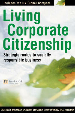 Cover of Living Corporate Citizenship