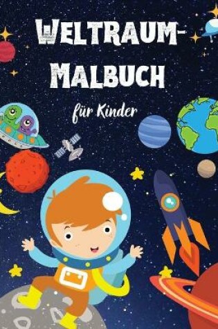 Cover of Weltraum-Malbuch f�r Kinder