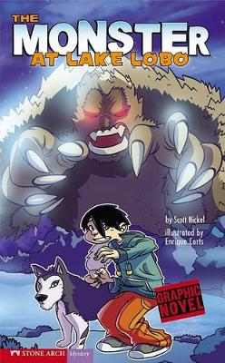 Book cover for The Monster of Lake Lobo