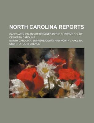 Book cover for North Carolina Reports (Volume 89); Cases Argued and Determined in the Supreme Court of North Carolina