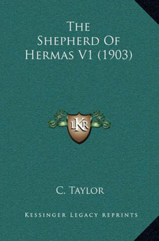 Cover of The Shepherd of Hermas V1 (1903)