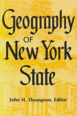 Cover of Geography of New York State