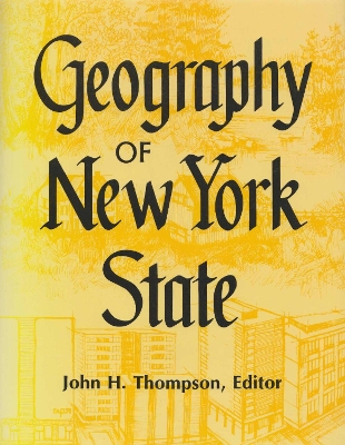 Book cover for Geography of New York State