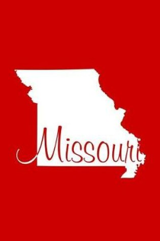 Cover of Missouri - Red Lined Notebook with Margins