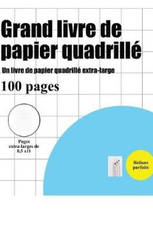 Cover of Grand livre de papier quadrille (un pouce)