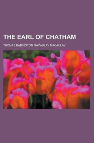 Cover of The Earl of Chatham