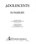 Book cover for Adolescents in Families