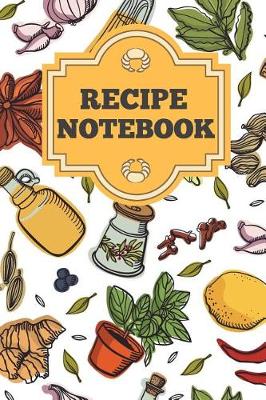 Book cover for Recipe Notebook