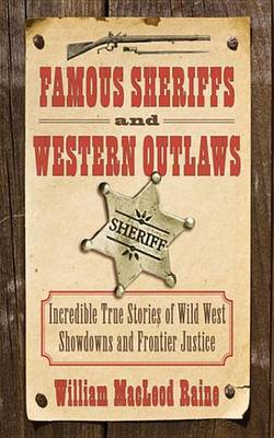 Book cover for Famous Sheriffs and Western Outlaws