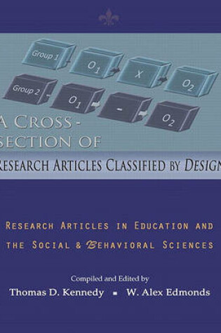 Cover of A Cross Section of Research Articles Classified by Design