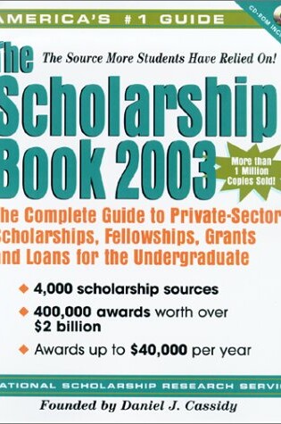 Cover of Scholarship Book 2003