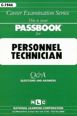 Cover of Personnel Technician