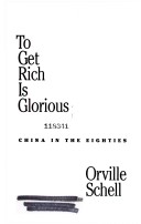 Book cover for To Get Rich Is Glorios