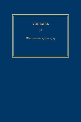 Cover of Complete Works of Voltaire 76