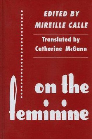 Cover of On The Feminine