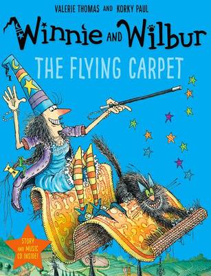 Book cover for Winnie and Wilbur: The Flying Carpet with audio CD