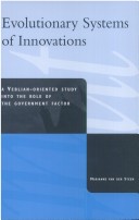 Book cover for Evolutionary Systems of Innovations