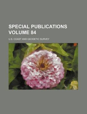 Book cover for Special Publications Volume 84