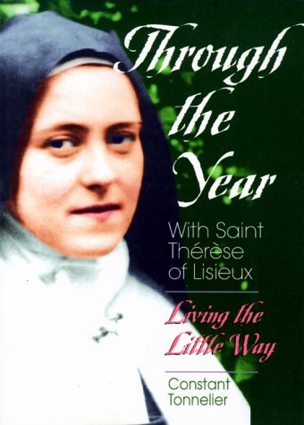 Book cover for Through the Year with Saint Therese of Lisieux