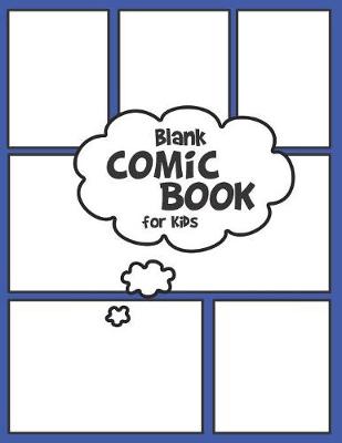 Book cover for Blank Comic Book for Kids