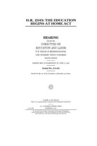 Cover of H.R. 2343