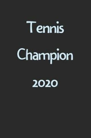 Cover of Tennis Champion 2020