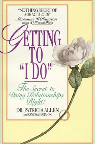 Cover of Getting to I Do