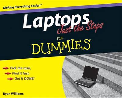 Book cover for Laptops Just the Steps for Dummies