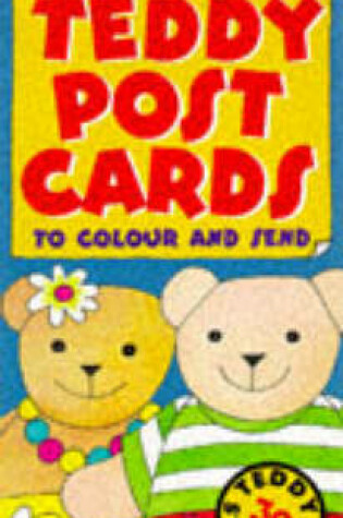 Cover of Book of Teddy Postcards to Colour and Send