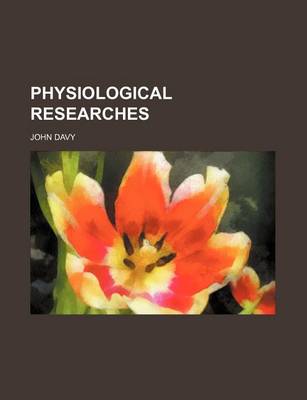 Book cover for Physiological Researches