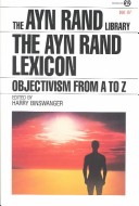 Cover of Binswanger Harry Ed. : Ayn Rand Lexicon