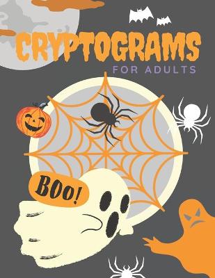 Book cover for CRYPTOGRAMS for adults
