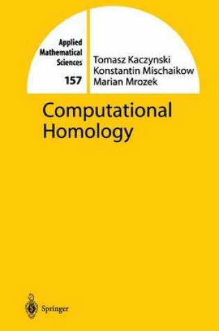 Cover of Computational Homology