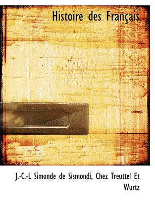 Book cover for Histoire Des Francais