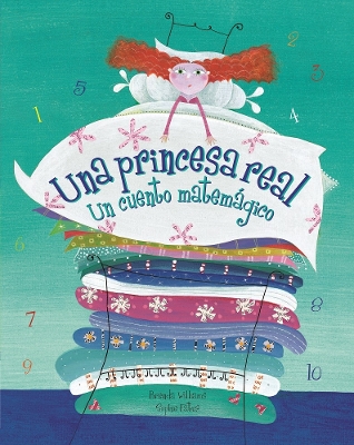 Book cover for Real Princess/Una Princesa Real: Un Cuento Matemagico Spanish Edition