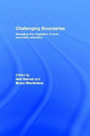 Cover of Challenging Boundaries