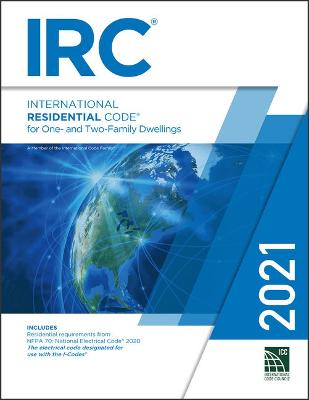 Book cover for 2021 International Residential Code, Loose-Leaf Version