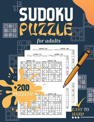 Book cover for Sudoku Puzzle for Adults