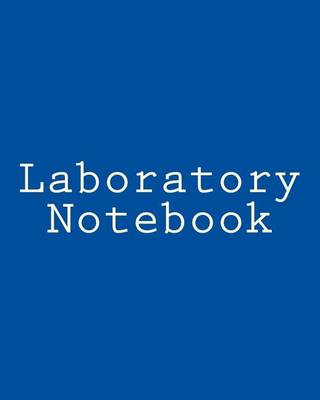 Book cover for Laboratory Notebook