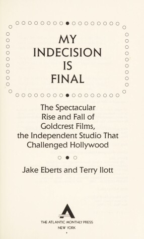 Book cover for My Indecision Is Final