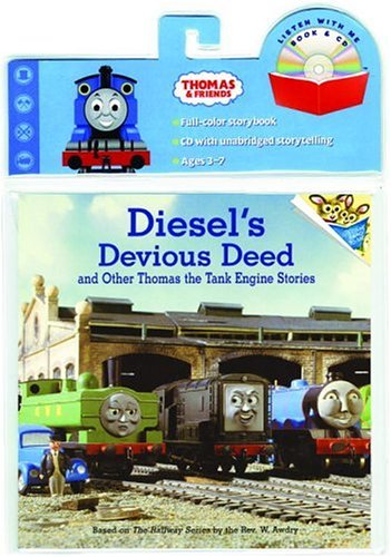 Book cover for Diesel's Devious Deed Book & CD (Thomas & Friends)