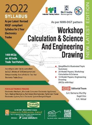 Book cover for Electronics Workshop Calculation & Science And Engineering Drawing (NSQF 1st & 2nd Year)